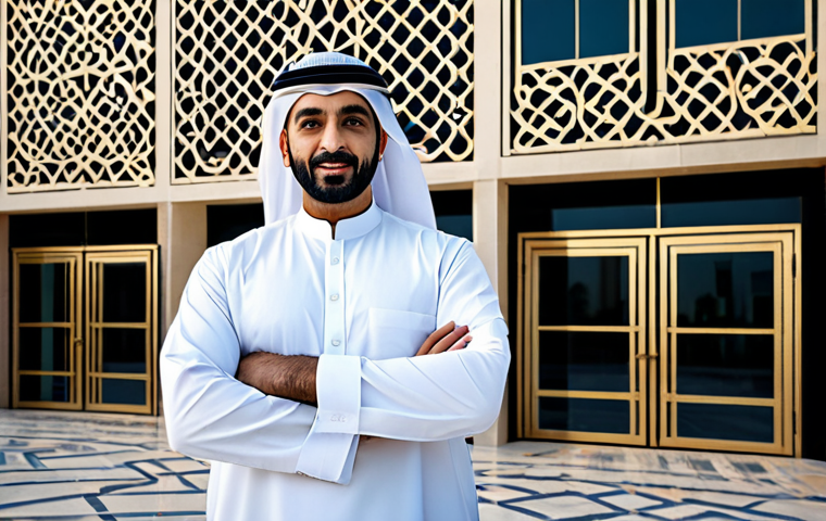 **

"A successful Arab architect, fully clothed in professional attire, standing in front of a modern building design inspired by traditional Islamic patterns, showcasing perfect anatomy, natural proportions, safe for work, appropriate content, family-friendly, well-lit studio photography."

**