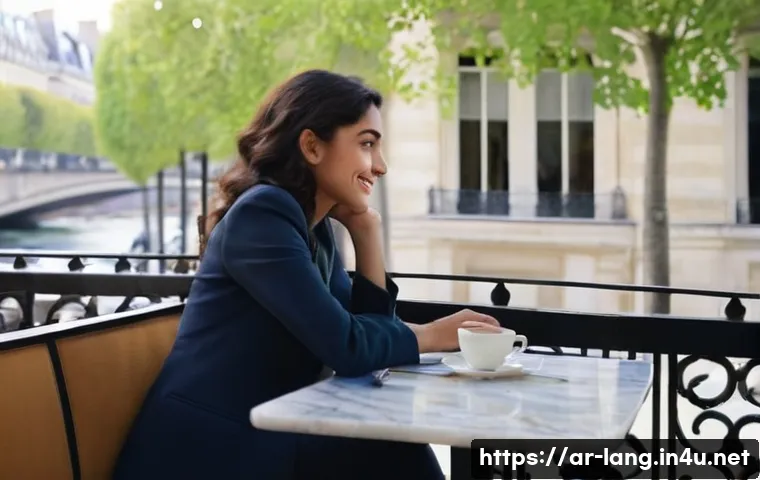 DELF와 Goethe Zertifikat의 비교 - **Prompt 1 (The French Allure: Culture and Career):**
    "A sophisticated young Arab woman, in her ...